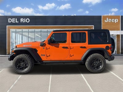 2025 Jeep Wrangler 4xe WRANGLER 4-DOOR WILLYS 4xe