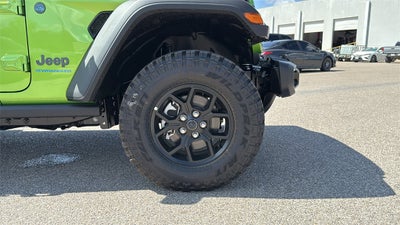 2025 Jeep Wrangler 4xe WRANGLER 4-DOOR WILLYS 4xe