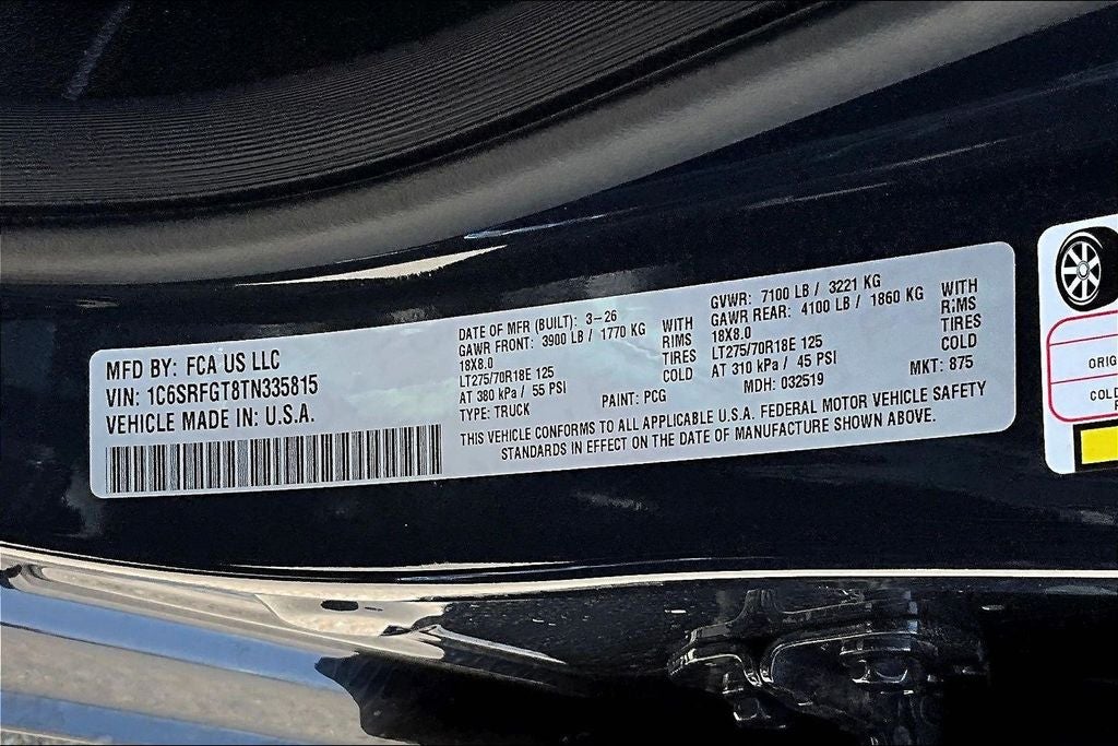 2026 RAM 1500 Warlock
