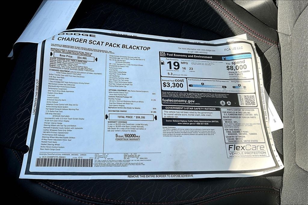 2026 Dodge Charger Scat Pack
