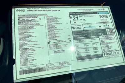 2026 Jeep Wrangler Sport S AMERICA 250 EDITION