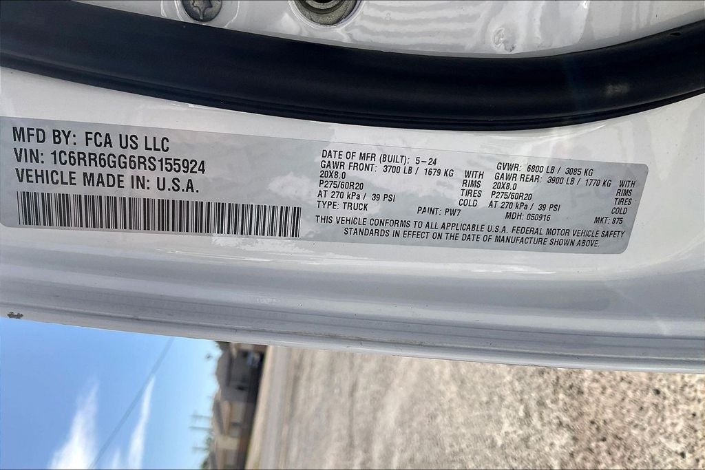 2024 RAM 1500 Classic SLT