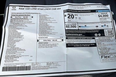 2026 RAM 1500 Big Horn/Lone Star
