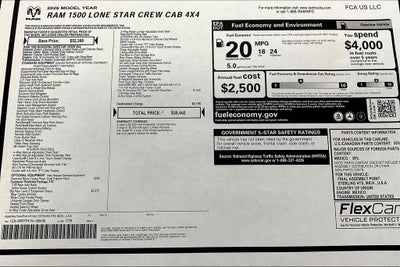 2026 RAM 1500 Big Horn/Lone Star