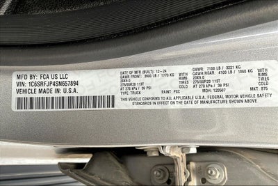 2025 RAM 1500 Laramie