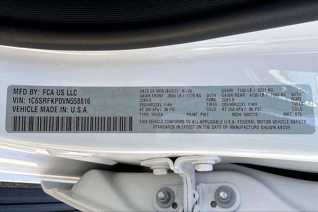 2027 RAM 1500 Tungsten