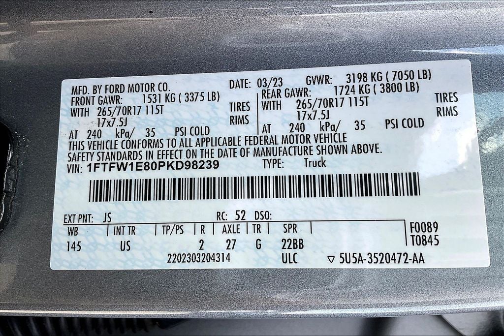 2023 Ford F-150 XLT