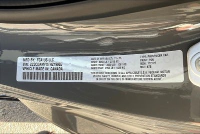 2026 Dodge Charger R/T Scat Pack