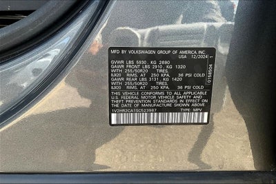 2025 Volkswagen Atlas 2.0T SE w/Technology