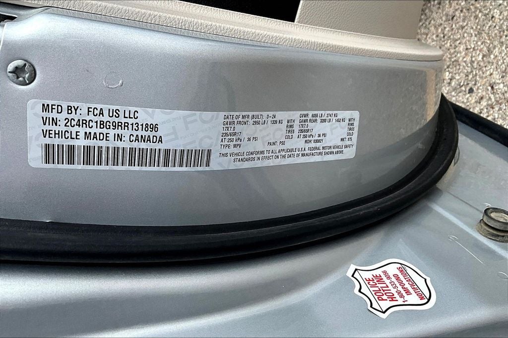 2024 Chrysler Pacifica Touring L