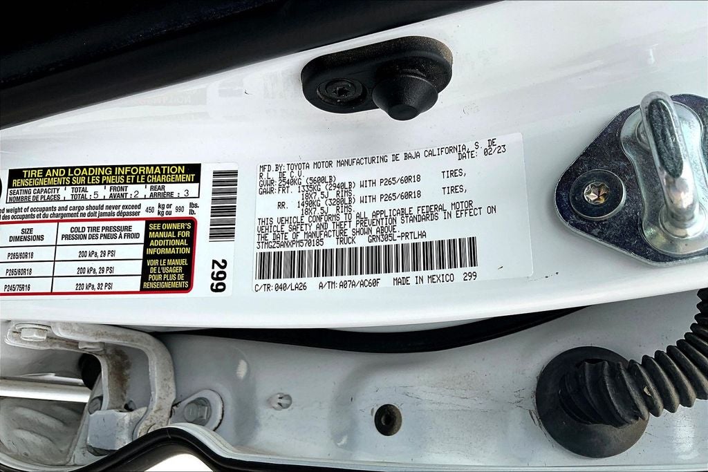 2023 Toyota Tacoma Limited V6