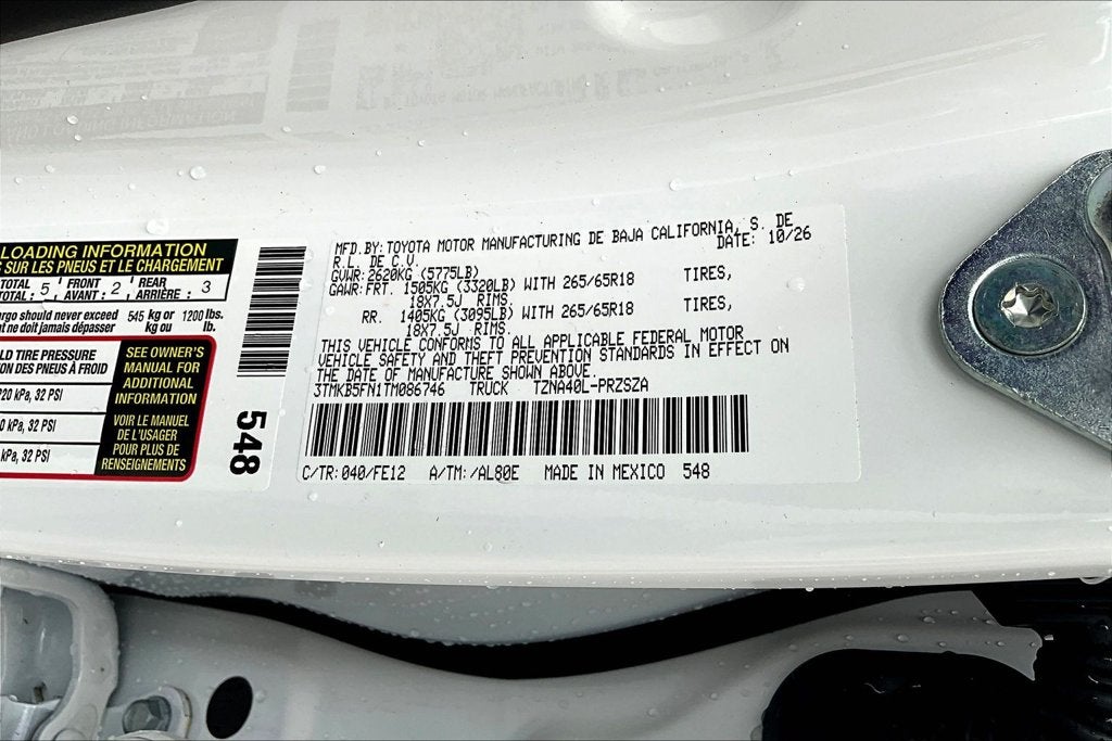 2026 Toyota Tacoma TRD Sport