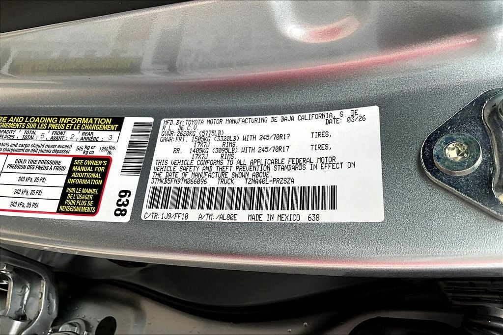 2026 Toyota Tacoma SR5