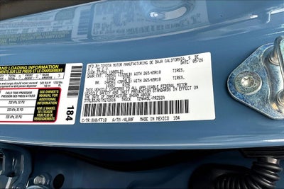 2026 Toyota Tacoma SR5