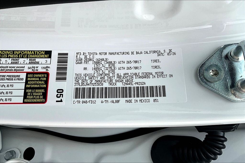 2026 Toyota Tacoma TRD Off-Road