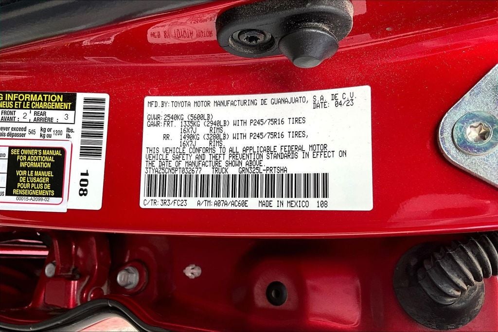 2023 Toyota Tacoma SR5