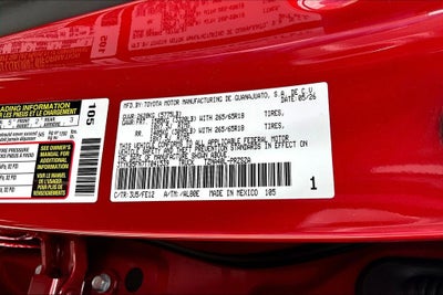 2026 Toyota Tacoma TRD Sport