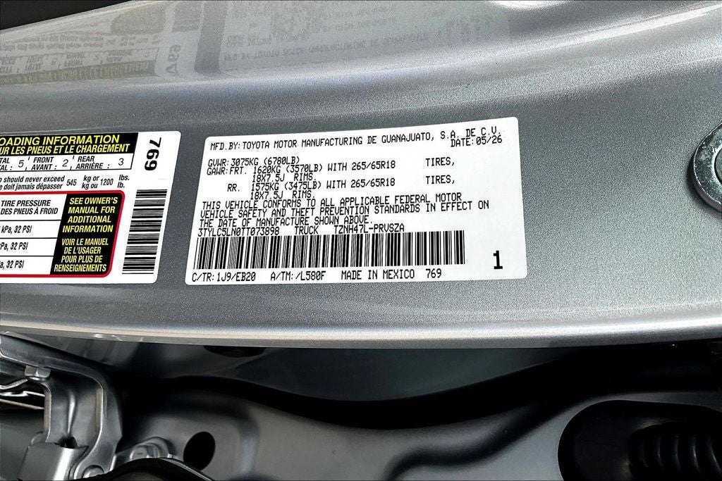 2026 Toyota Tacoma Hybrid Limited