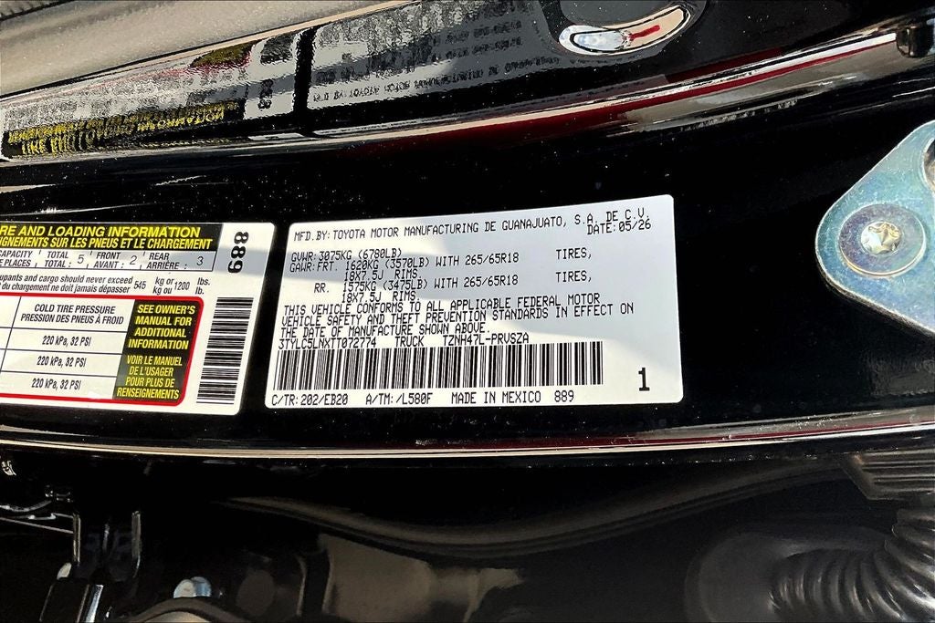 2026 Toyota Tacoma Hybrid Limited