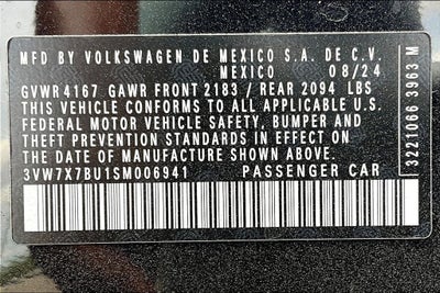2025 Volkswagen Jetta 1.5T SE