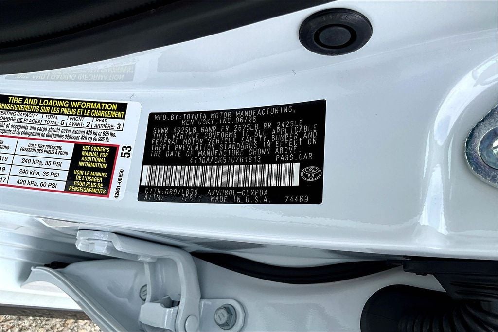 2026 Toyota Camry XSE