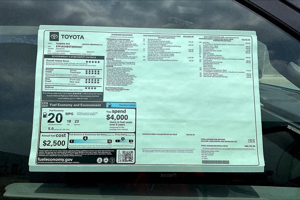 2026 Toyota Tundra Limited