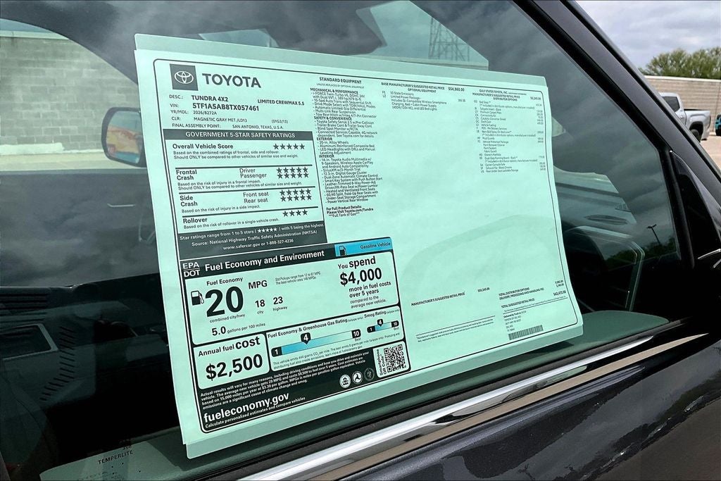 2026 Toyota Tundra Limited