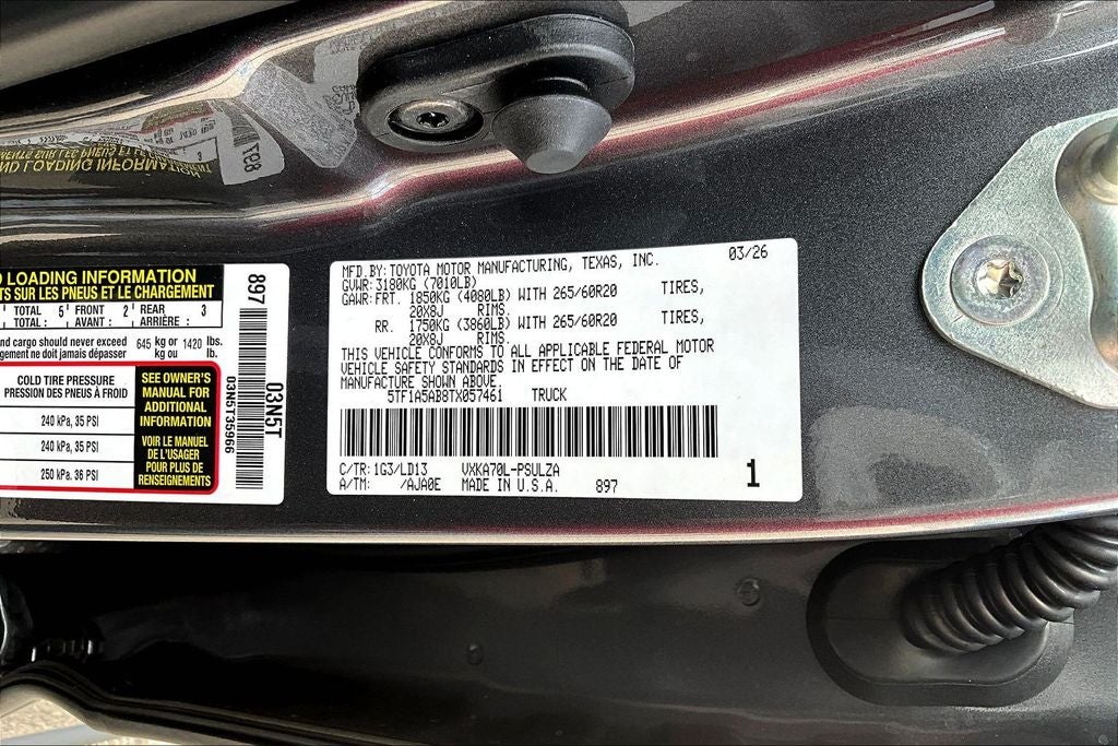 2026 Toyota Tundra Limited