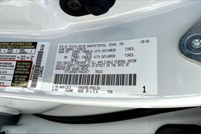 2026 Toyota Tundra Limited