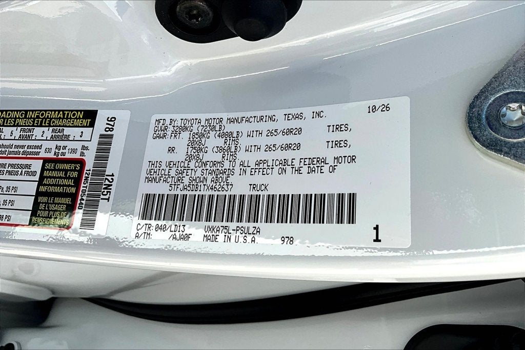 2026 Toyota Tundra Limited