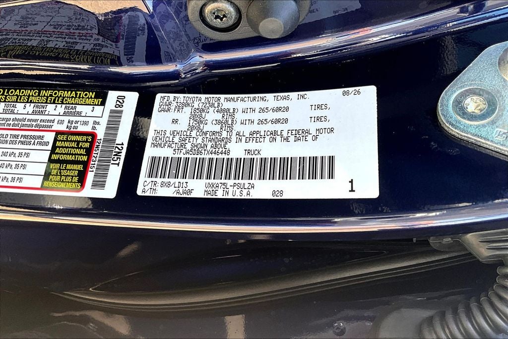 2026 Toyota Tundra Limited
