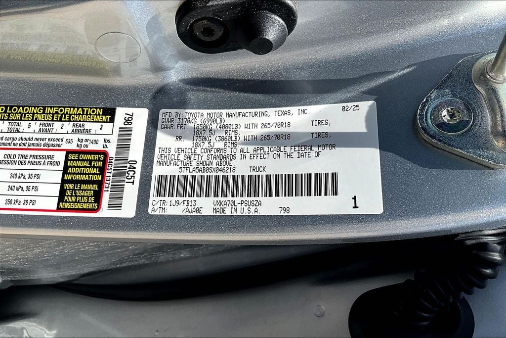 2025 Toyota Tundra SR5