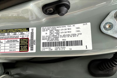 2026 Toyota Tundra SR5