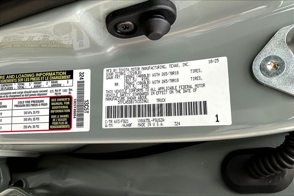 2026 Toyota Tundra SR5