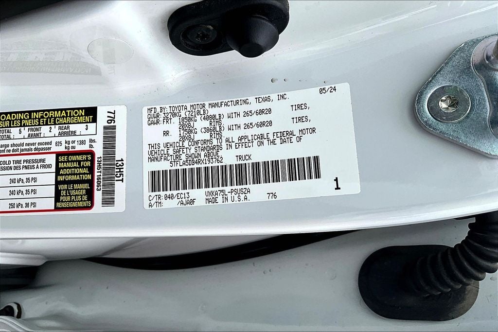 2024 Toyota Tundra SR5