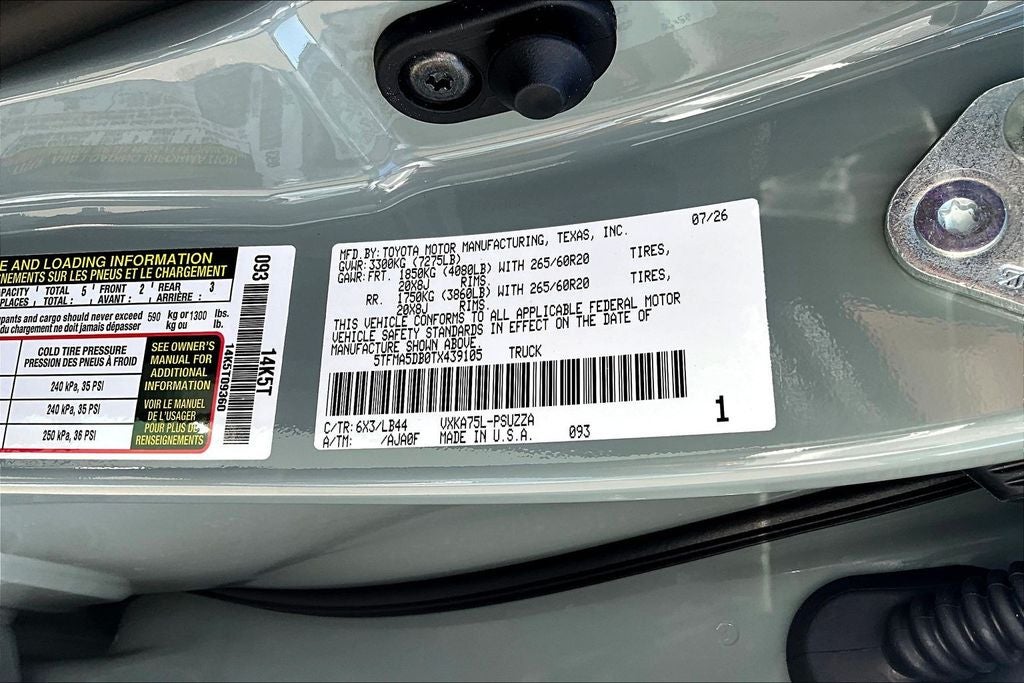 2026 Toyota Tundra 1794