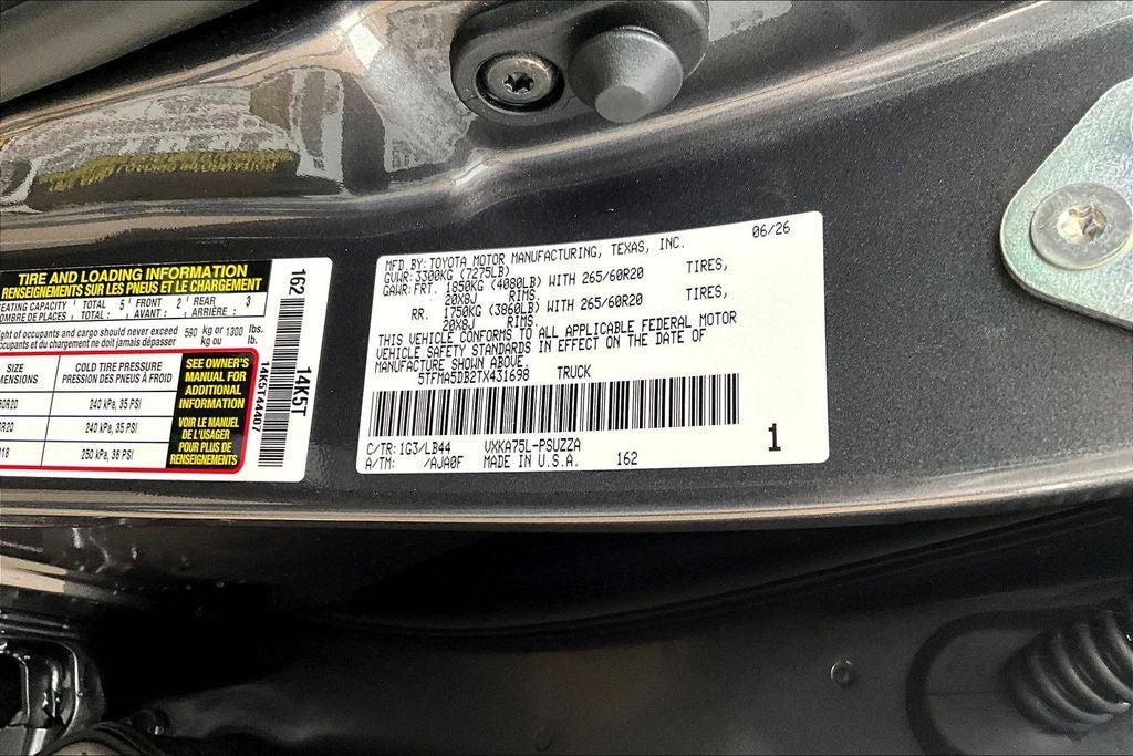 2026 Toyota Tundra 1794