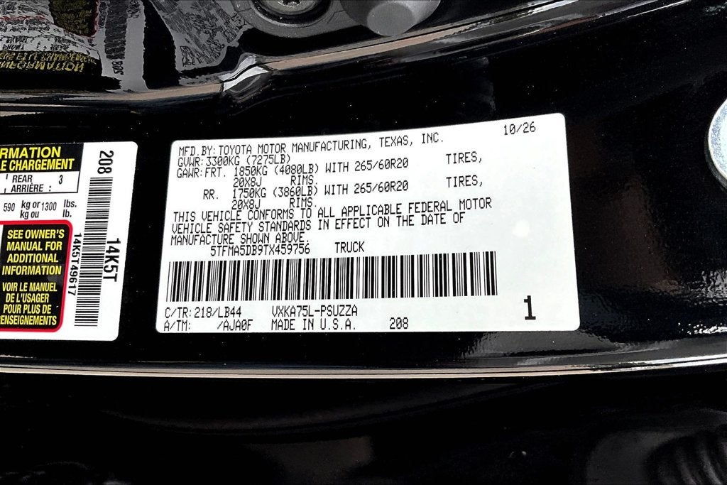 2026 Toyota Tundra 1794 Edition