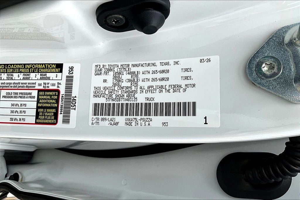 2026 Toyota Tundra Platinum