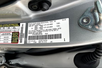 2025 Toyota Tundra Hybrid Platinum