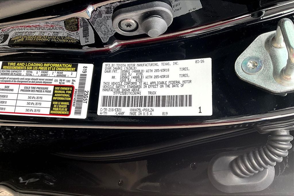 2026 Toyota Tundra Hybrid TRD Pro