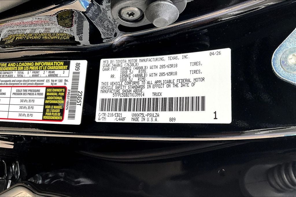 2026 Toyota Tundra Hybrid TRD Pro