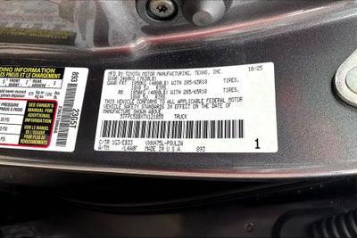 2026 Toyota Tundra Hybrid TRD PRO