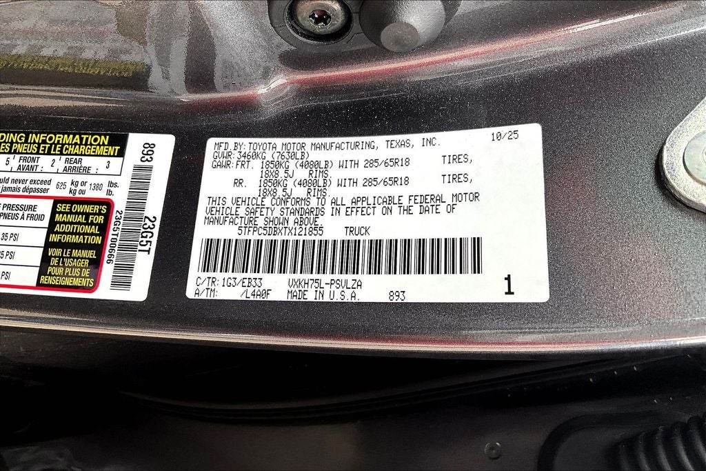 2026 Toyota Tundra Hybrid TRD PRO