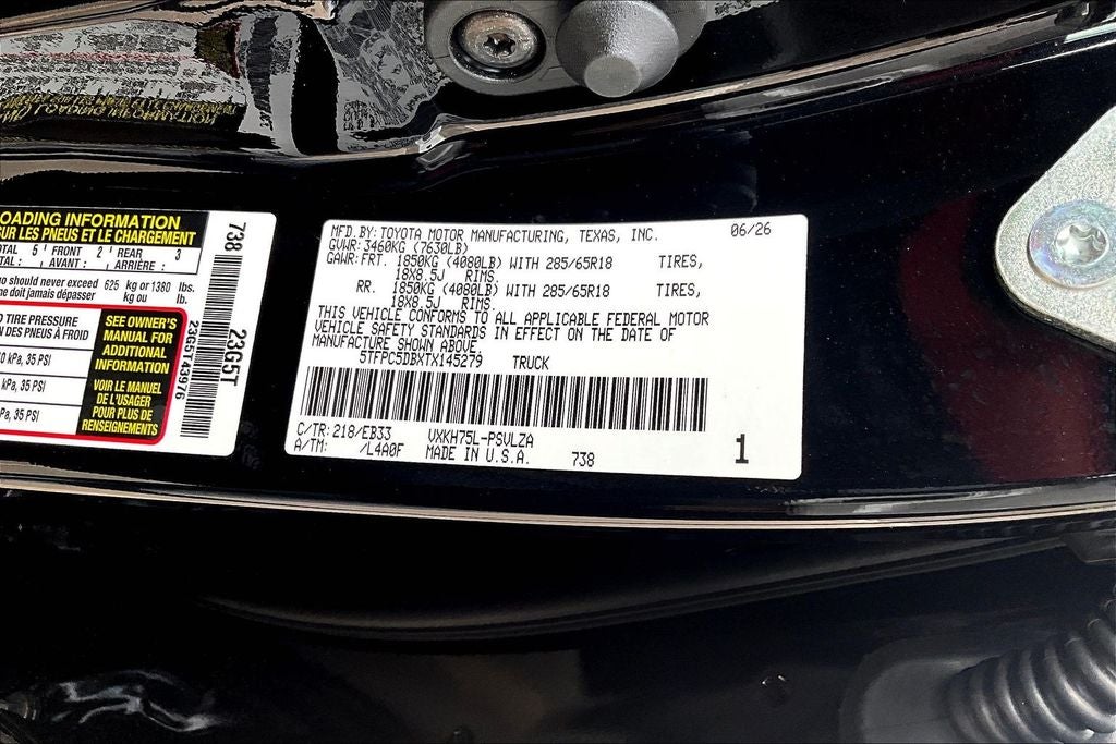 2026 Toyota Tundra Hybrid TRD Pro