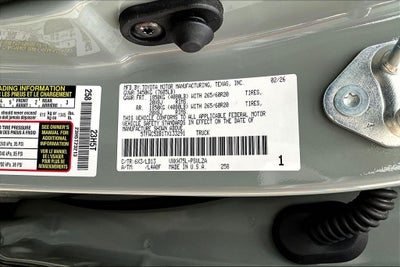 2026 Toyota Tundra Hybrid Limited