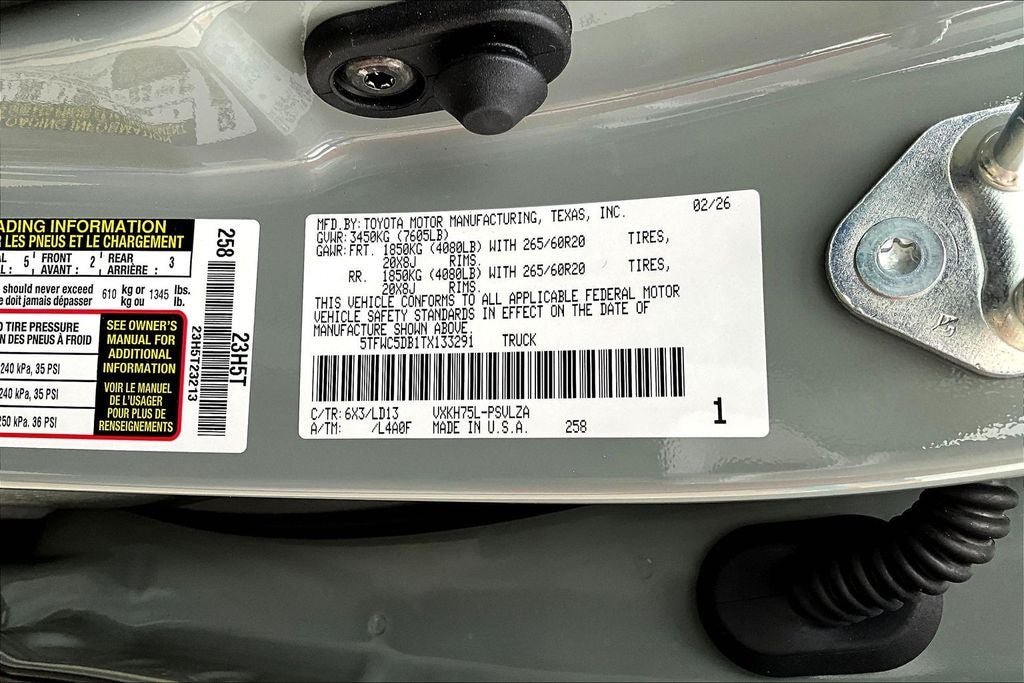 2026 Toyota Tundra Hybrid Limited