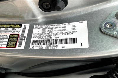 2026 Toyota Tundra Limited