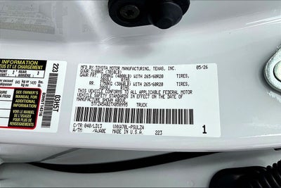 2026 Toyota Tundra Limited