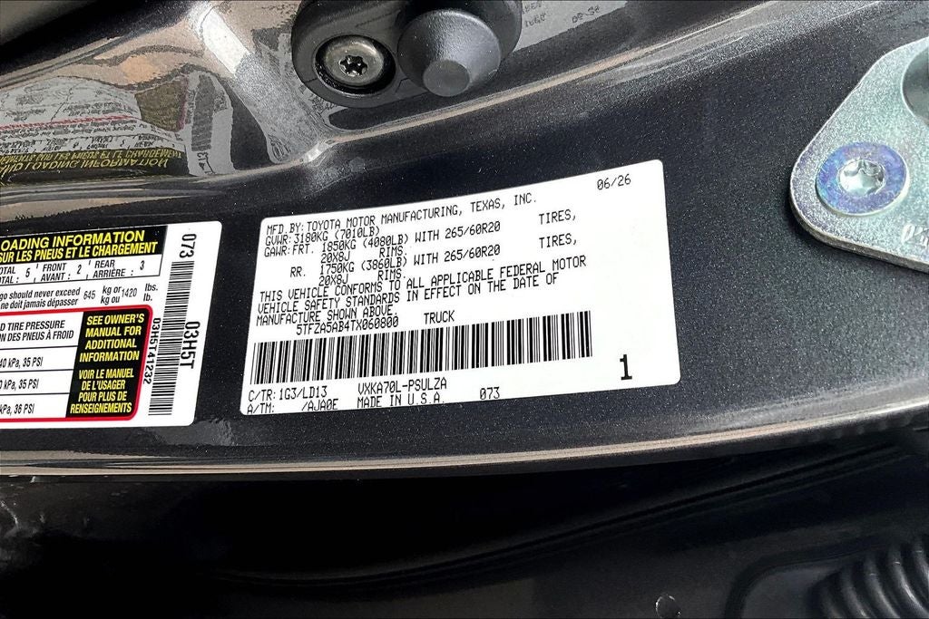 2026 Toyota Tundra Limited